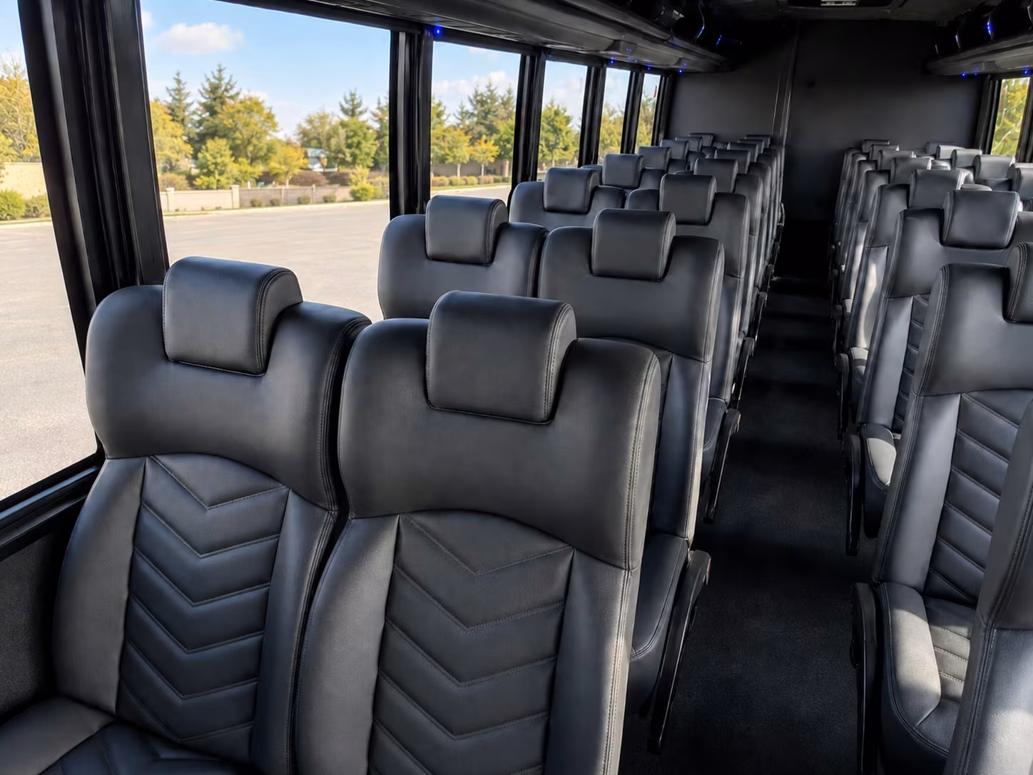 20 passenger minibus inside