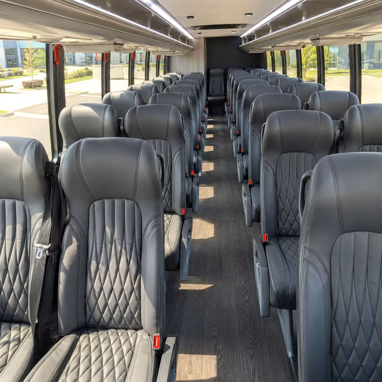 30 passenger minibus inside